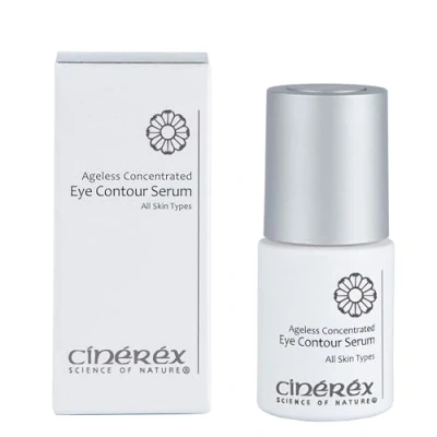 Abbildung von Cinere Ageless Konzentriertes Augen Konturserum mit Palmitoyl Tetrepeptide 3, Dipeptide 2, Oligopeptid und Ursi Blatt Extrakt, parfümfrei