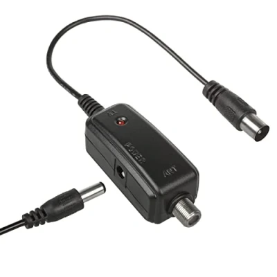 Abbildung von Maclean MCTV 697 Adapter USB Stromversorgung zu DVB T Antenne Verbinder Steckverbinder Verteiler