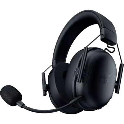 Abbildung von Razer BlackShark V3 X HyperSpeed Kabelloses E Sport Headset Ultra leicht 270g Triforce 50mm Treiber Abnehmbares Mikrofon Surround Sound Wireless 2,4 Ghz &amp; Bluetooth PC/Mac Schwarz