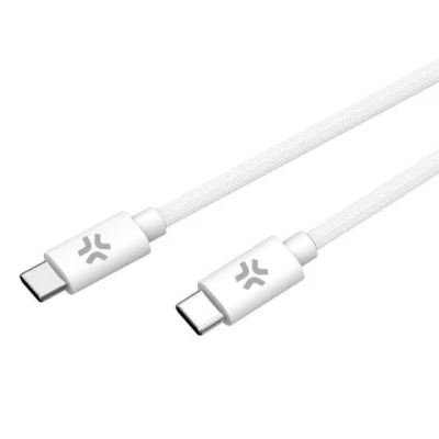 Abbildung von Celly USBCUSBCCOTTWH USB Ladekabel