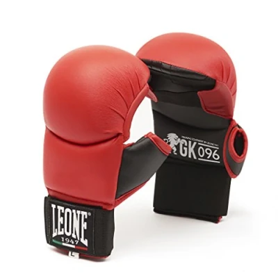 Abbildung von LEONE 1947, Karate Fit Handschuhe, Unisex Erwachsene, Rot, L, GK096