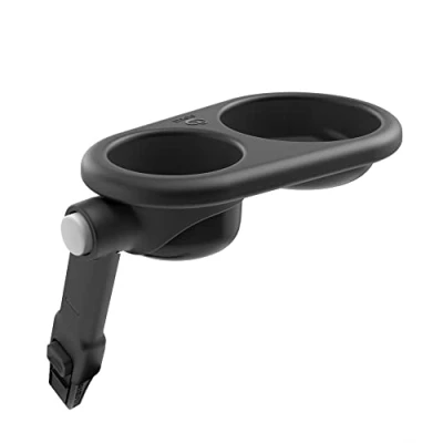 Abbildung von Stokke Kinderwagen Snack Tray, Black Hält Becher, Essen und Spielzeug nah Problemloses Befestigen, Abnehmen, Reinigen Variierbarer Anstellwinkel Für die Xplory &amp; Trailz