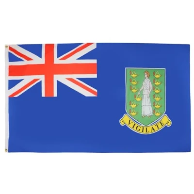 Abbildung von AZ FLAG Flagge Britische Jungferninseln 150x90 cm Englische Fahne 100% Polyester mit Messing Ösen 110g