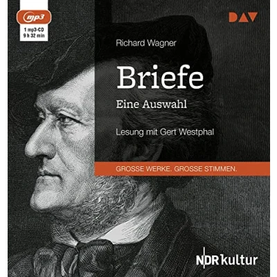 Abbildung von Briefe. Eine Auswahl: Lesung mit Gert Westphal (1 mp3 CD)