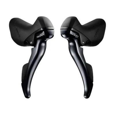 Abbildung von Schalt /Bremshebel Set 3 X 9 Fach Shimano Sora ST R3000 Schwarz