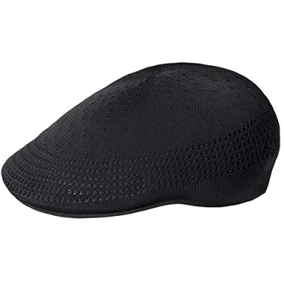 Abbildung von Kangol Herren Tropic Ventair 507 Flache Kappe, Schwarz (Black), XL