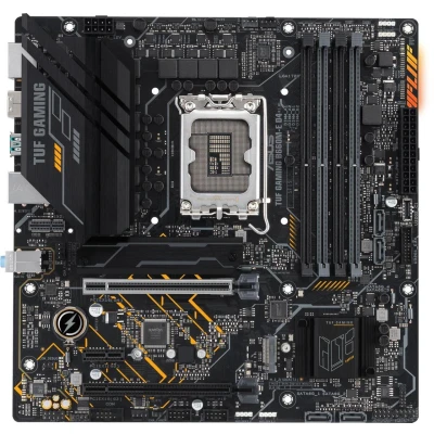 Abbildung von ASUS TUF GAMING B660M E D4 Mainboard Sockel Intel LGA 1700 (Intel B660, mATX, DDR4 Speicher, PCIe 4.0, 2x M.2, Aura Sync)