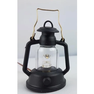 Abbildung von LED Kunststofflaterne, 3,5V 45mm Zubeh&ouml;r Krippen, Hobby und Modellbau