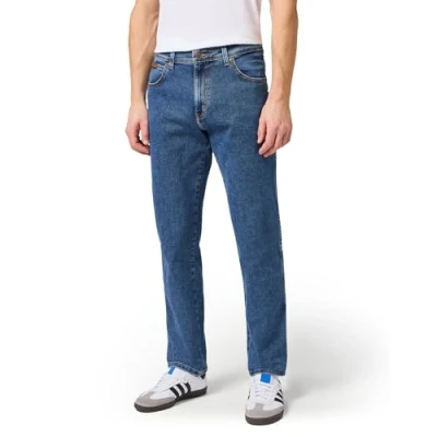 Abbildung von Wrangler Herren Texas Low Stretch Jeans, Stonewash, 38W / 36L EU