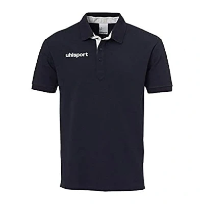 Abbildung von Uhlsport Kinder Essential Prime Polo Shirt Poloshirt, Marine/Weiß, 140