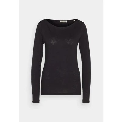 Abbildung von Marc O&#039;Polo LONG Sleeve BOAT NECK Langarmshirt, Damen, Größe: XXS, Manic midnight
