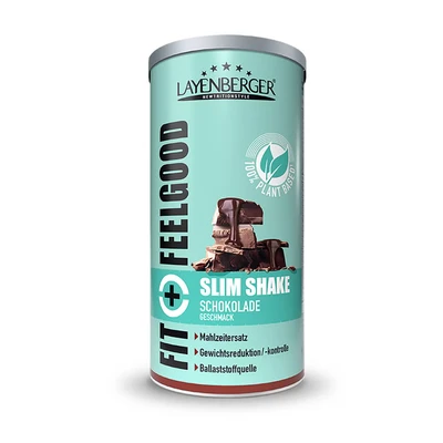 Abbildung von Fit+feelgood Slim Shake Plant Based Schokolade 396 g