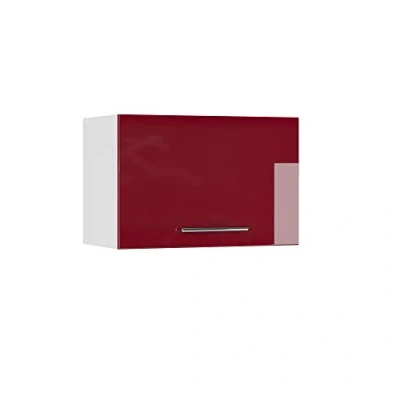 Abbildung von Vicco Hängeschrank Fame Line, Bordeaux Hochglanz/Weiß, 60 cm Flach