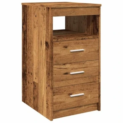 Abbildung von vidaXL Fächerschrank Schubladenschrank Altholz Optik 40x50x76 cm Holzwerkstoff (1 St)
