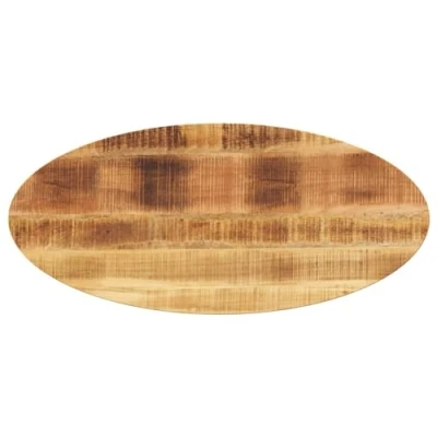 Abbildung von vidaXL Tischplatte 90x40x2,5 cm Oval Massivholz Mango (1 St)