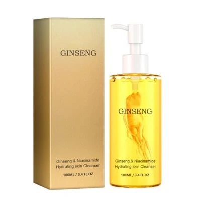 Abbildung von Ginseng Schaumreiniger Niacinamid Gesichtswaschmittel Trockene Haut Fettige Mischhaut Limpiador Gesichtsreiniger 100 Ml