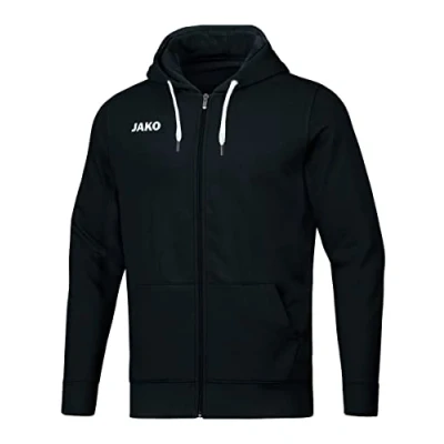 Abbildung von Jako Herren Kapuzenjacke Base, schwarz, 4XL, 6865