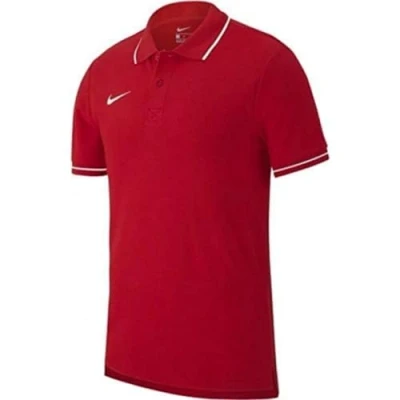 Abbildung von Nike Kinder Poloshirt Team Club 19 Polo, University red/White, XL, AJ1546 657