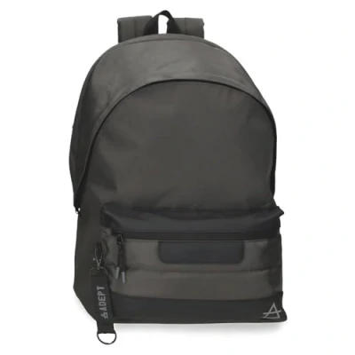 Abbildung von Adept Dmas Laptop Rucksack mit Doppelfach, 39,6 cm, grau, 31 x 44 15 Polyester, 20,46 l, Talla única, Doppelfach