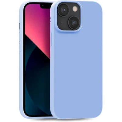 Abbildung von MyGadget Hülle kompatibel mit iPhone 13 Mini robuste Handyhülle TPU Case Slim Silikonhülle Back Cover Kratzfest Schutzhülle matt Baby Blue