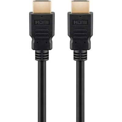 Abbildung von Goobay 5m Ultra High Speed HDMI™ Kabel 2.1 mit Ethernet 8K@60Hz, 48 Gbit/s, 3D