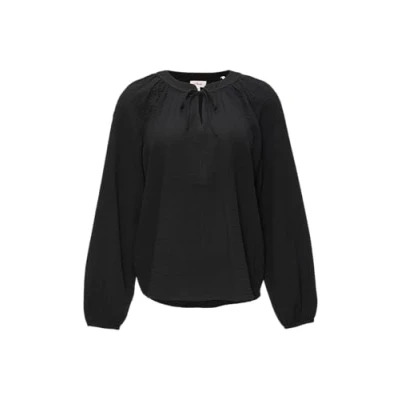 Abbildung von s.Oliver IM Loose FIT Bluse, Damen, Größe: 34, Schwarz