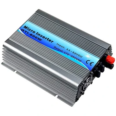 Abbildung von SOGTICPS 600W netzgekoppelter Wechselrichter kann mit DC10.5 28V Eingang AC230V MPPT reiner Sinus Mikro für 12V Solarmodul/24V Batterien gestapelt werden