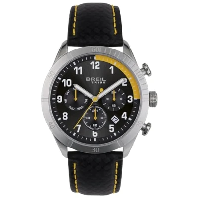 Abbildung von Breil MATE Chronograph, Herren, Größe: One Size, Nero/giallo
