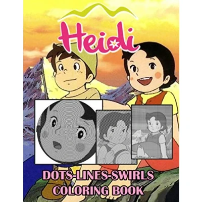 Abbildung von Heidi Dots Lines Swirls Coloring Book: High Quality Adult Diagonal Activity Books Designed To Relax And Calm