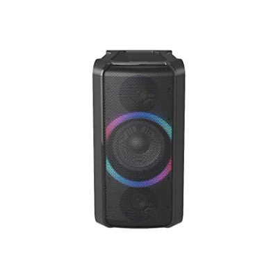 Abbildung von Panasonic SC TMAX5 Party Lautsprecher mit Bluetooth (Wireless Charging, Lichteffekte, Powerbankbetrieb, 150W) schwarz