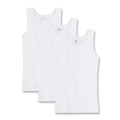 Abbildung von Sanetta Mädchen 3Er Pack Shirt,303600 Unterhemd, Weiß (White 10), 176