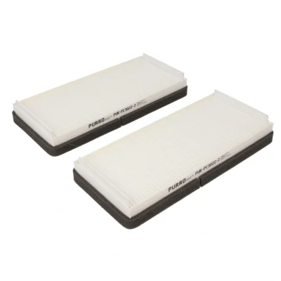Abbildung von PURRO PUR PC3022 2 Innenraumfilter Pollenfilter 265 123 40 MERCEDES BENZ: E Klasse Limousine, T modell, S Limousine