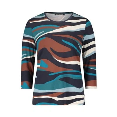 Abbildung von Betty Barclay Langarmshirt, Damen, Größe: 38, Dark blue petrol