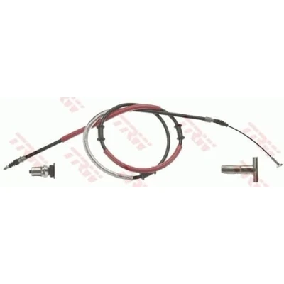 Abbildung von TRW GCH567 Handbremsseil 2080, 1780 Scheibenbremse FIAT: Multipla