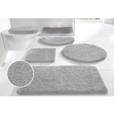 Abbildung von my home Badematte &quot;Sanremo&quot;, Höhe 30 mm, rutschhemmend beschichtet, fußbodenheizungsgeeignet schnell trocknend strapazierfähig, Badteppich, unifarben, rechteckig, rund &amp; als 3 tlg. Set erhältlich