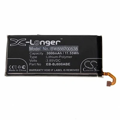 Abbildung von vhbw Akku kompatibel mit Samsung Galaxy A6 2018, 2018 LTE, J6 Handy Smartphone Telefon (3000mAh, 3,85V, Li Polymer)