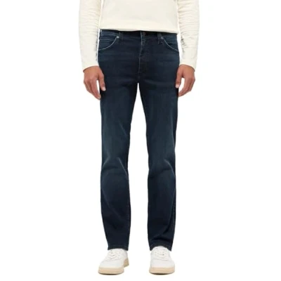 Abbildung von Mustang Style Jeans Straight Leg, Herren, Größe: 52x30, Blau