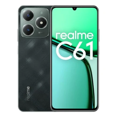 Abbildung von realme Smartphone C61 6+256 GB,45W SUPERVOOC Charge, Powerful Octa core Chipset, 90Hz Eye Comfort Display, 50MP AI Camera, 5000mAh Massive Battery, Dark Green (no Adapter)