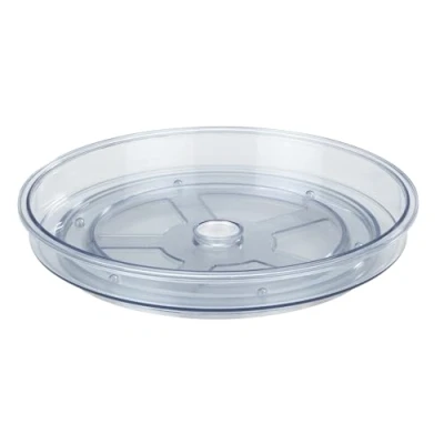 Abbildung von WENKO Aufbewahrungssystem &quot;Victoria&quot;, (1 tlg., drehbares Tablett, Ø 24 cm), Drehteller für Küche, Esstisch oder Kühlschrank, mit Außenranderhöhung