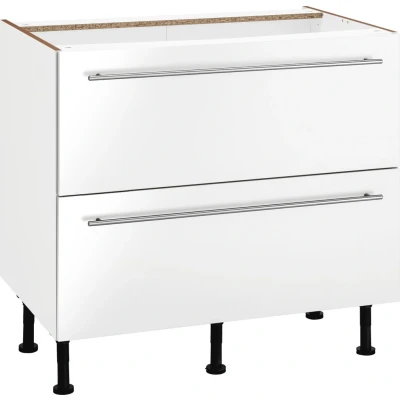 Abbildung von OPTIFIT Unterschrank &quot;Bern&quot;, 90 cm breit, mit 2 großen Auszügen für viel Stauraum