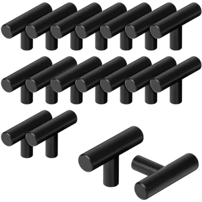 Abbildung von BELLE VOUS Dekoobjekt 20er Pack Griffe für Küchenschränke 50 mm T