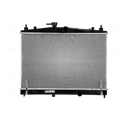 Abbildung von NISSENS 607128 Kühler, Motorkühlung Aluminium 652mm 388mm 32mm mit Dichtungen ohne Kappe, Ausgleichsbehälter Kühlrippen gelötet