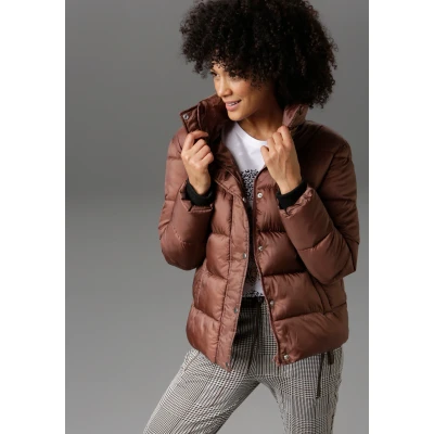 Abbildung von Aniston CASUAL Steppjacke, im trendigen Two tone Dessin