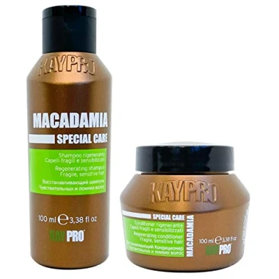 Abbildung von Kay Pro Special Care Mini Macadamia Shampoo und Maske Kit 200 ml