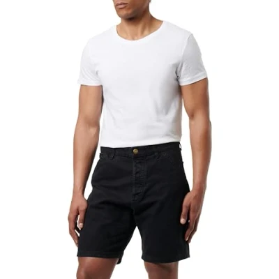 Abbildung von Jack &amp; Jones Loose FIT Jeans Shorts, Herren, Größe: Large, Black