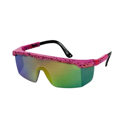 Abbildung von Metamorph Kostüm 80er Schnelle Brille pink, Egal ob 90er Jahre Radprofi oder Leipziger Rapper: Mit der bist