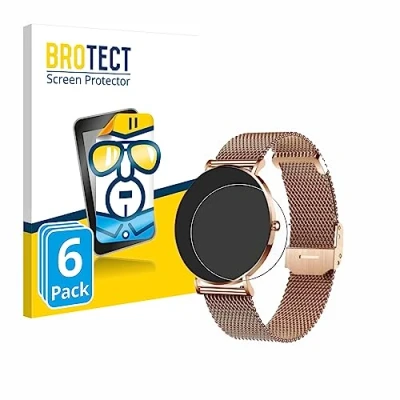 Abbildung von BROTECT (6 Stück Schutzfolie für Xcoast X Watch Siona 2 Displayschutz Folie Ultra Klar
