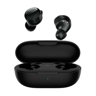 Abbildung von QCY Bluetooth Earbuds T17 Wireless with Charging Case Waterproof Stereo Headphones in Ear Built Mic Headset Touch Control Premium Sound for iPhone Android, Black