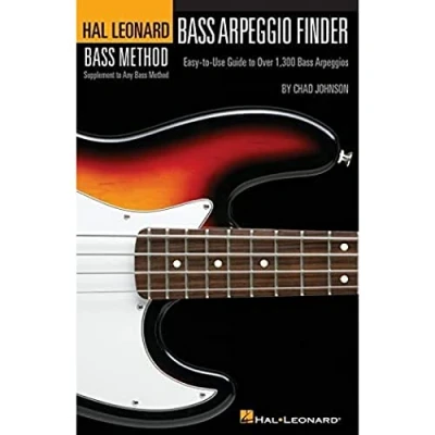Abbildung von Hl Bass Method Arpeggio Finder (6 X 9 Format): Lehrmaterial, CD für Gitarre: Easy to Use Guide Over 1,300 Arpeggios Hal Leonard