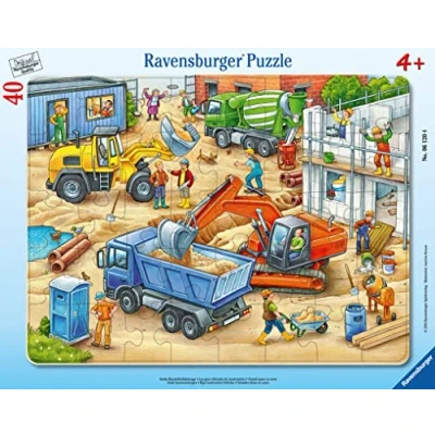 Abbildung von Ravensburger Puzzle Big Construction Vehicles 40 Teile